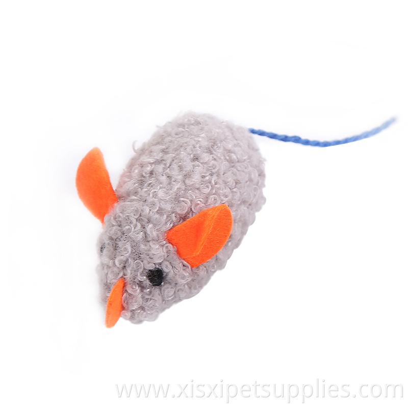 newest cat products three color indoor cat hunting toy catnip mouse cat toy